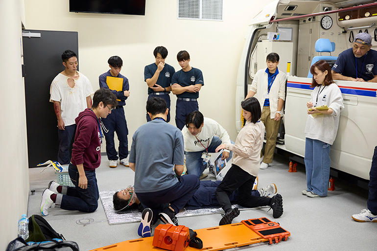 救急救命学専攻「ITLS Advanced course」（実習） | 追究 |愛知淑徳