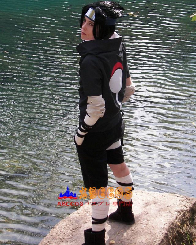 NARUTO -ナルト- うちは サスケ コスプレ衣装 abccos製 「受注生産