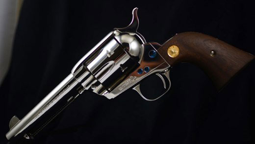 Colt Single Action Army Long Branch Revolver P1840LBC, 45 LC, 4 3