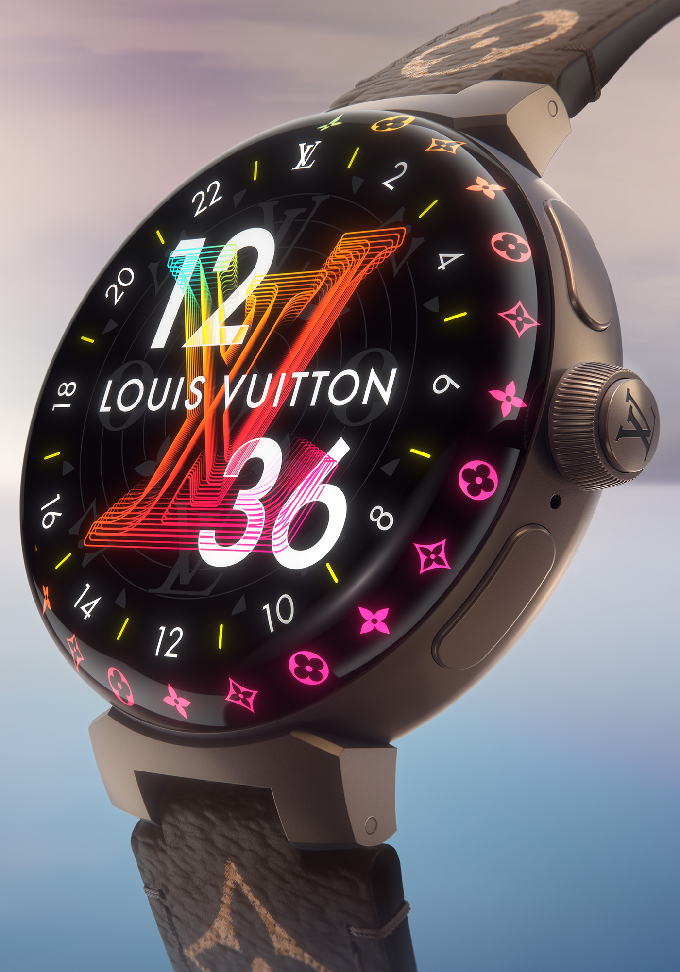 Louis Vuitton Debuts Tambour Horizon Light Up Smartwatch