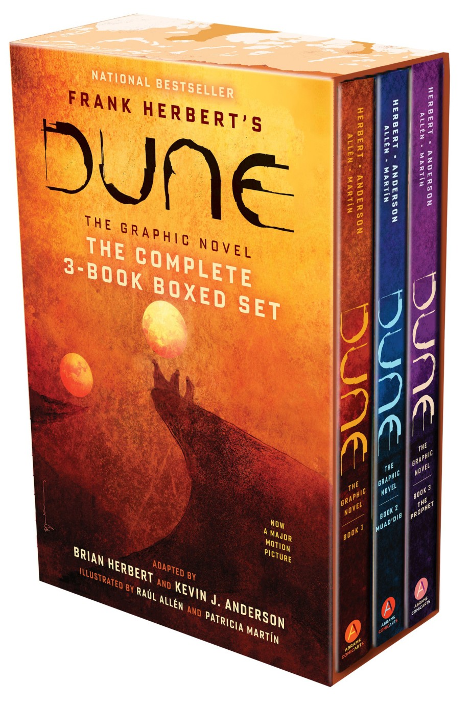 Dune: The Graphic Novel: The Complete 3-Book Boxed Set (Boxed Set