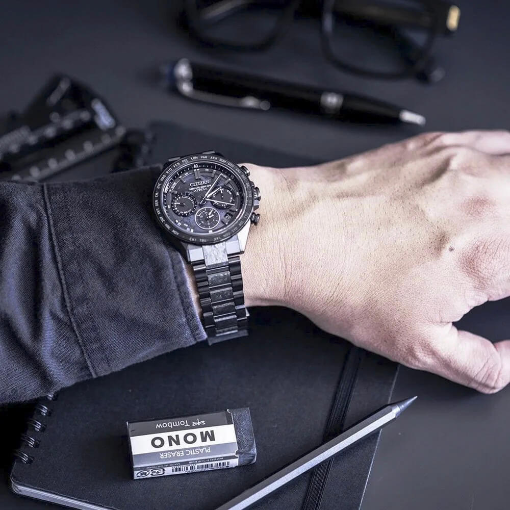 シチズン CITIZEN CC4065-61Y アテッサ ACT Line ブラックチタン