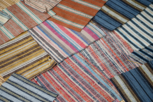 浦野理一の布を継ぐ 「継ぎ裂」展のお知らせ その1