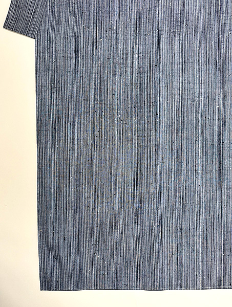 細縞文様縦節紬袷 浦野理一作 264,000円(税込)着物25-04-01ご売約済