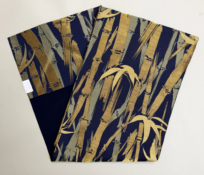 金糸竹文織名古屋帯 20,000円(税込)帯25-11-51ご売約済 | アンティーク