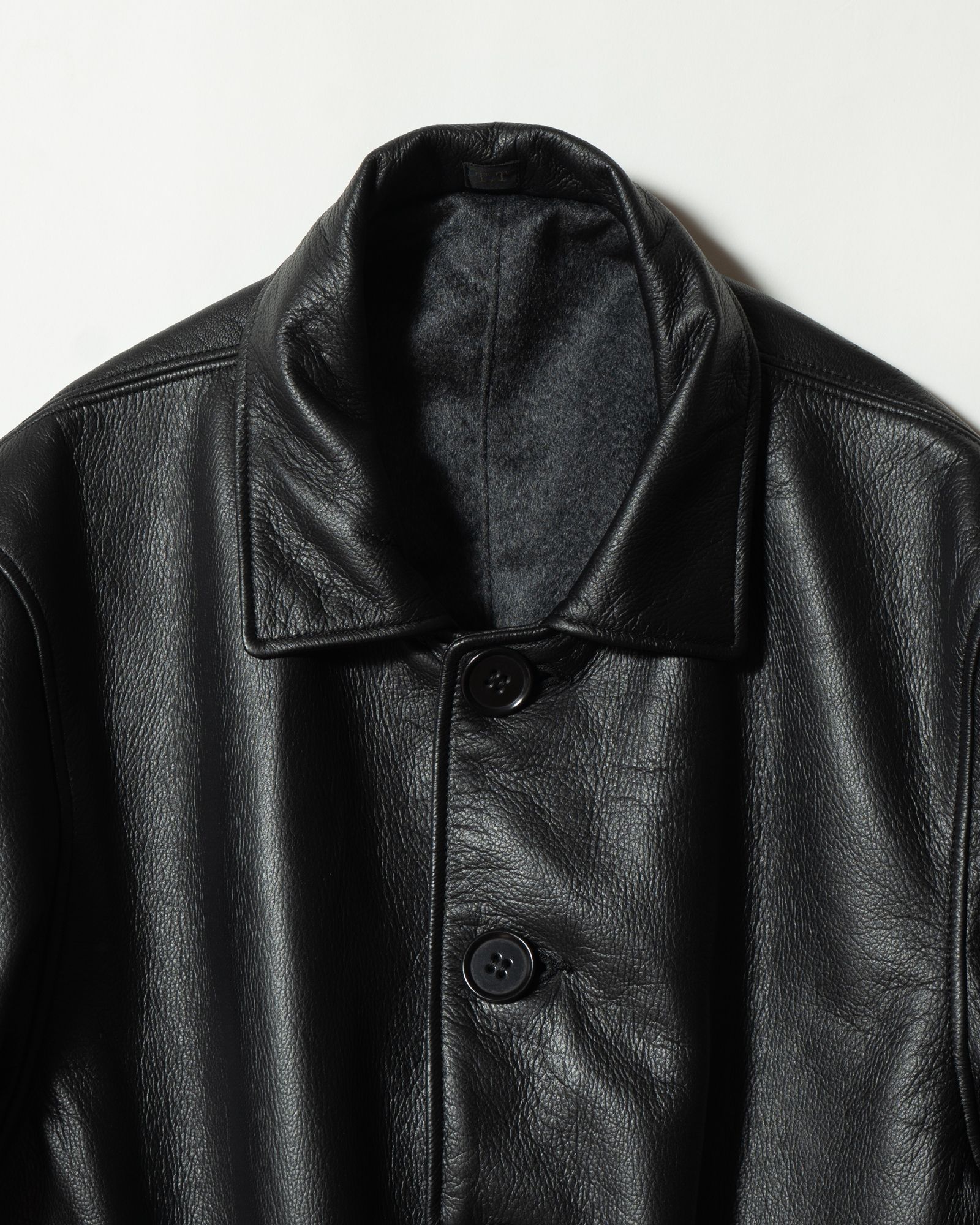 T.T - 【ラスト1点（42）】LOT.801 AUTOMOBILE LEATHER JACKET - TAIGA