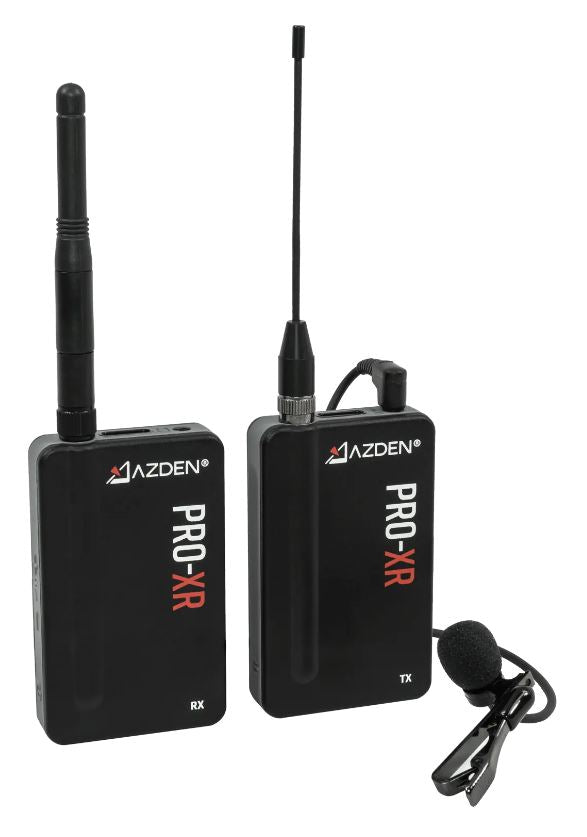 AZDEN PRO-XR Digital Wireless Lavalier Microphone Kit - ALZO Digital