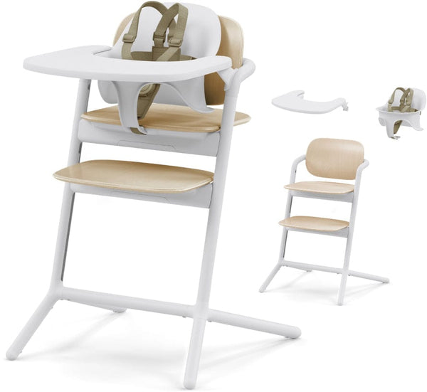 Cybex LEMO High Chair 3-in-1 Set - Sand White – Albee Baby