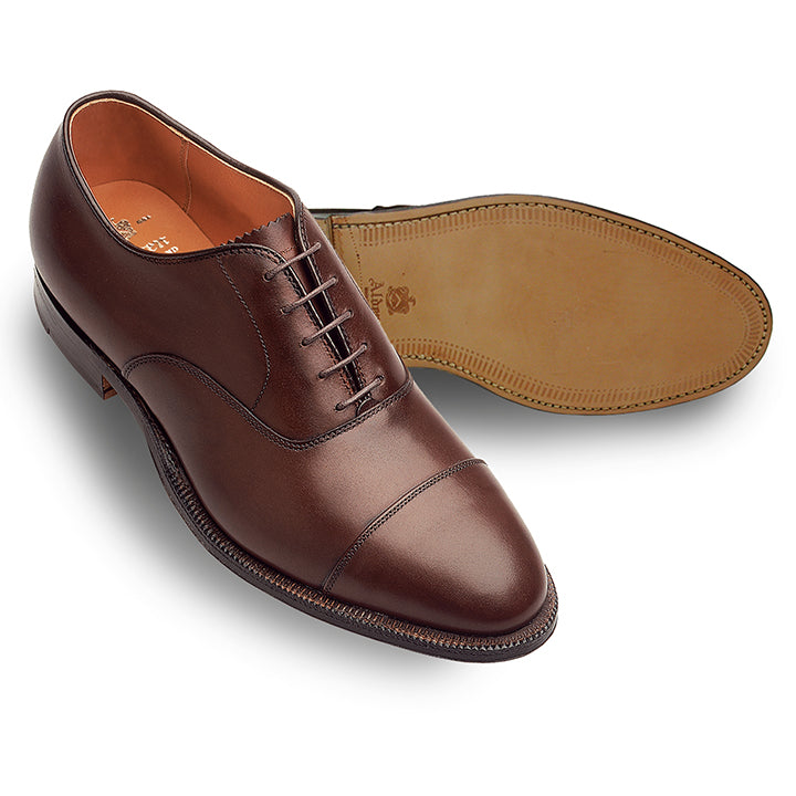 920 Straight Tip Bal Oxford (Dark Brown Calf) – The Alden Shop