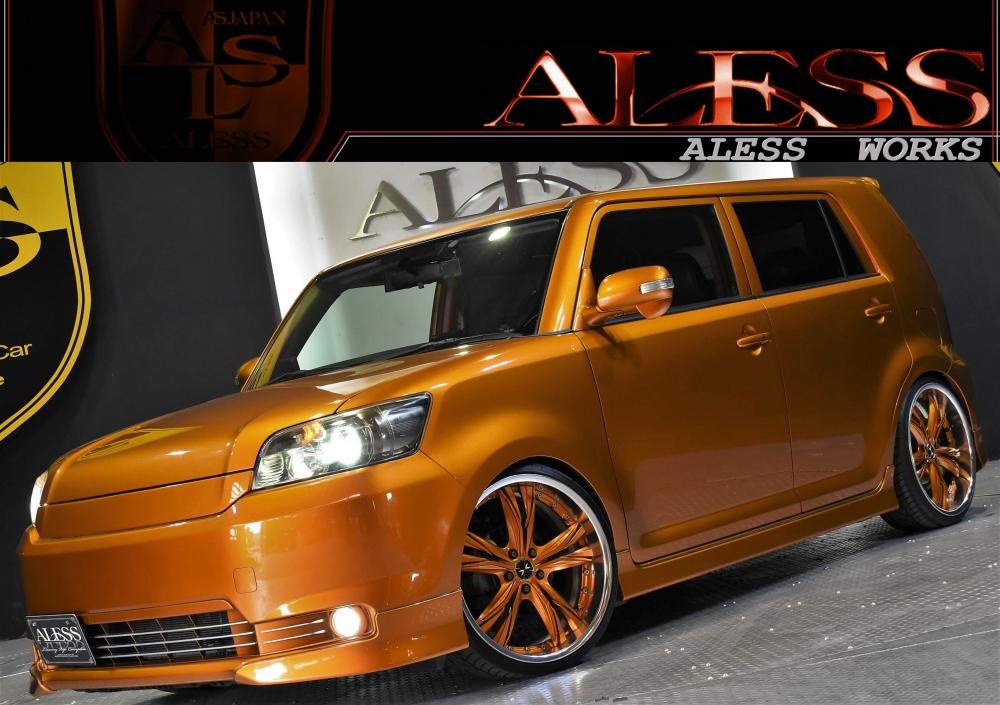 トヨタ カローラルミオン1.8 S On B エアロ 車高調Weds20インチAW 黒革