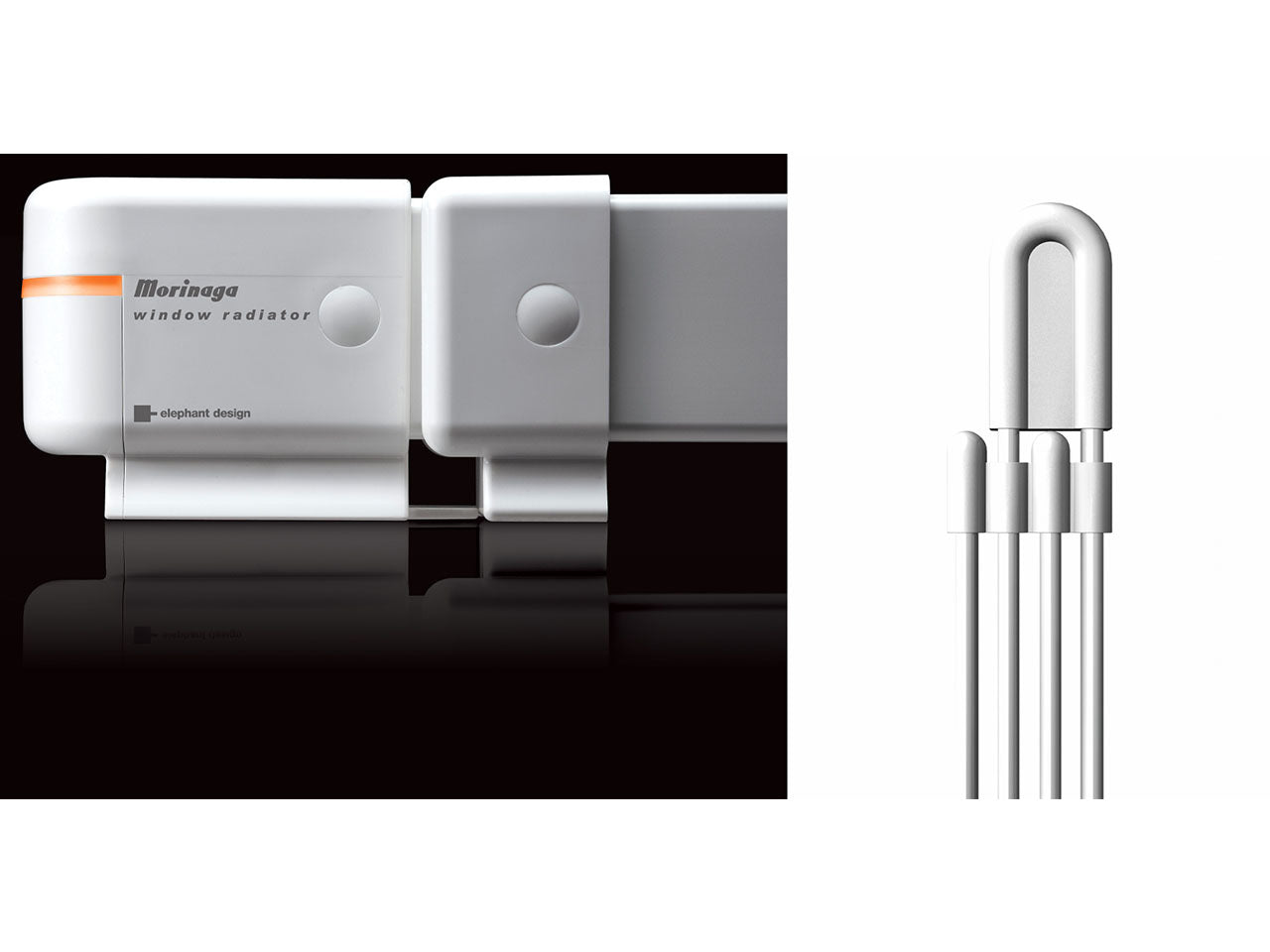 窓から部屋の寒さを解決する森永ウインドーラジエーター。W/R-0912W