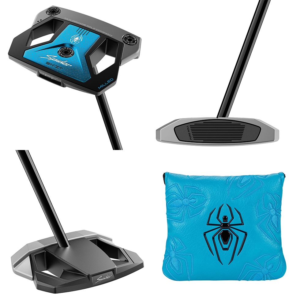 話題のゼロトルク、テーラーメイド「Spider ZT」シリーズにブラック