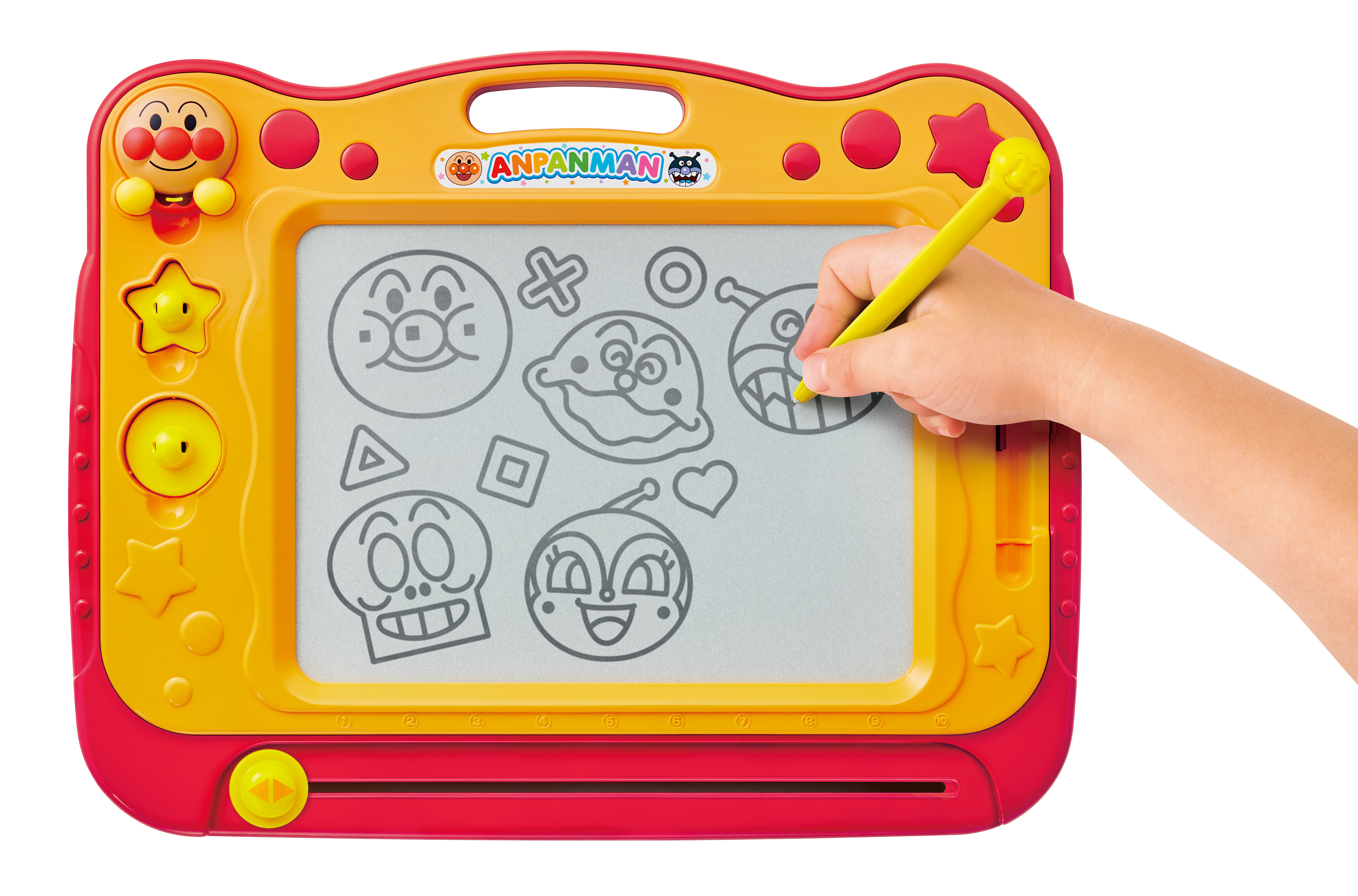 アンパンマンが上手に描けちゃう！天才脳らくがき教室 ｜知育シリーズ