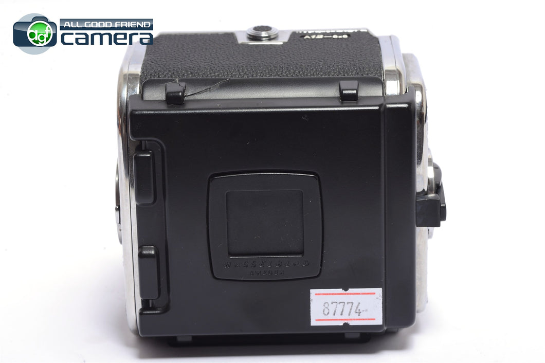 Hasselblad A12 6x6 Film Back Silver Late Ver. w/Dark Slide Holder