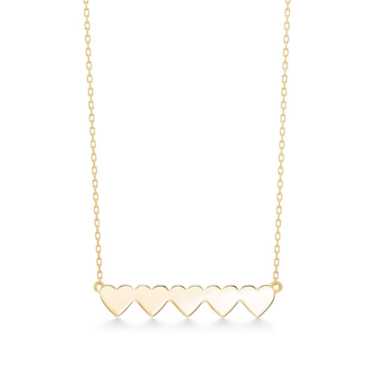 ハートパヴェクインテット ネックレス | AHKAH / アーカー | 【公式