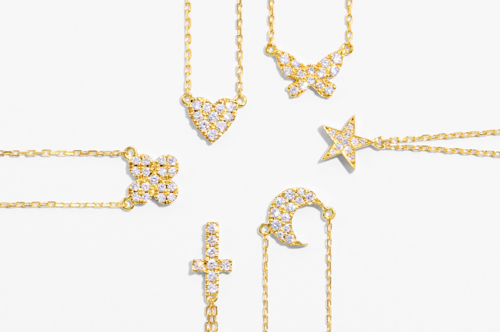 WEB限定】ハートパヴェ ネックレス | AHKAH / アーカー | 【公式