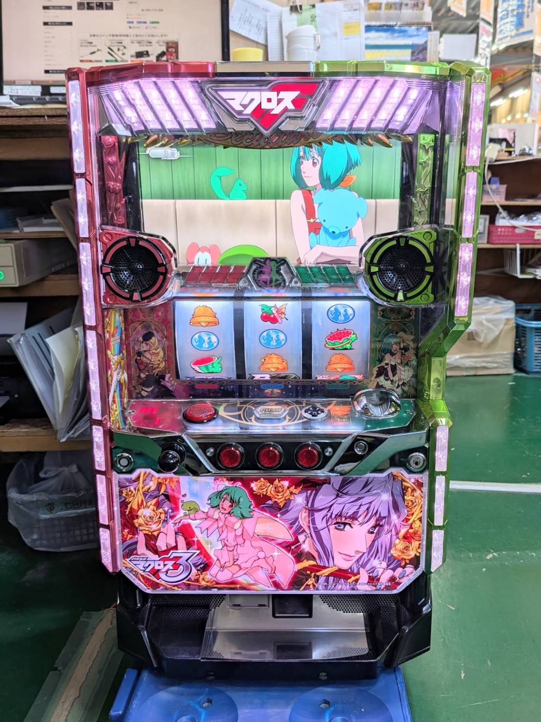 大都技研 初代 リゼロ 6号機 スロット 実機 メダル不要機 無段階