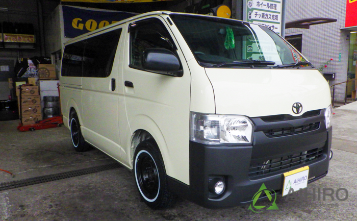 ハイエースにおすすめ！マキシスのVANPRO MA-589を装着しました[205