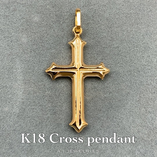 18金 クロス ペンダント / K18 Cross pendant 品番pt030-io 商品詳細