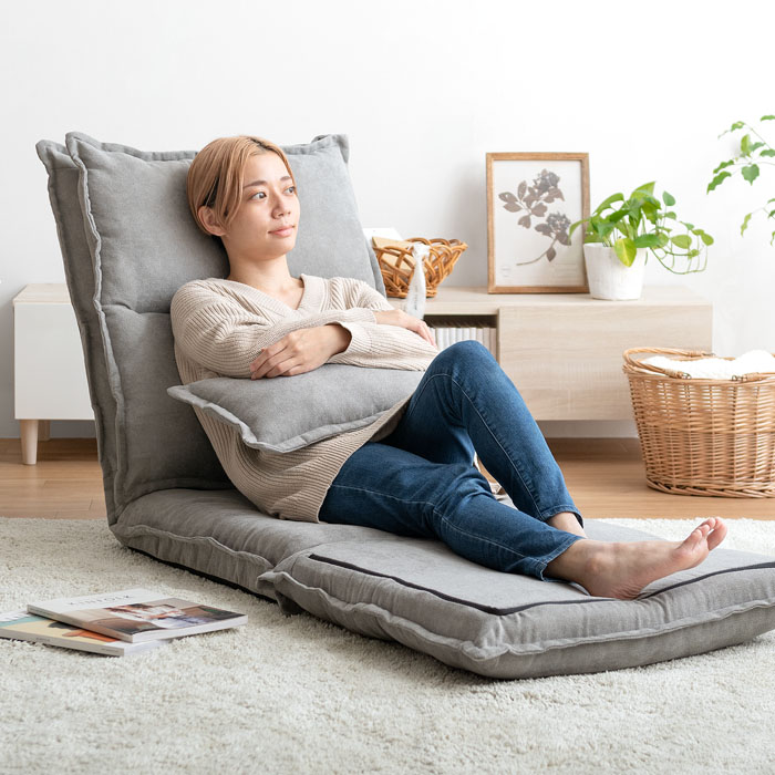 3WAY伸ばせるリクライニング座椅子 FEEL(フィール) | 家具・インテリア