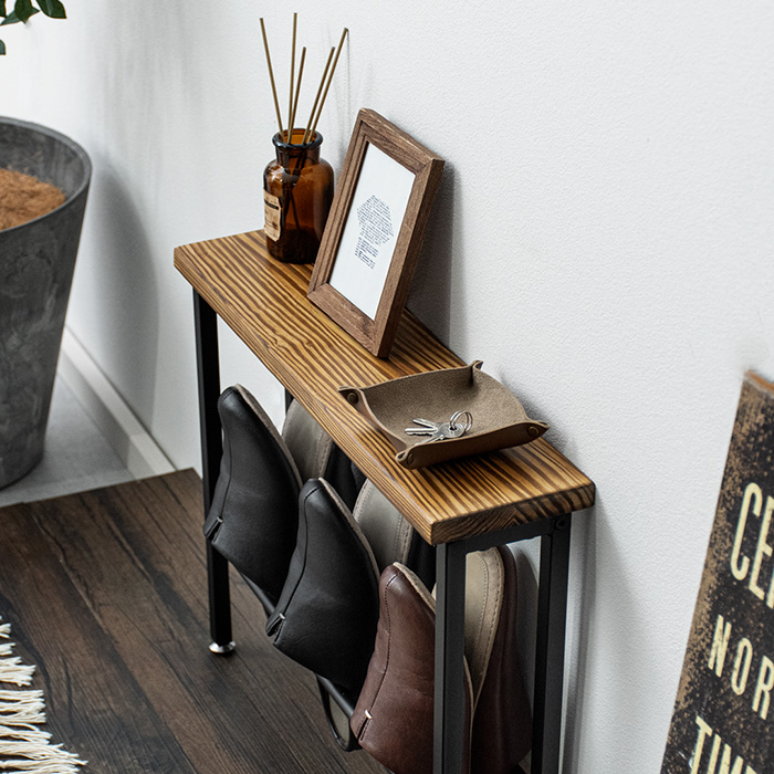ヴィンテージウッドスリッパラック Lewis(ルイス) | 家具・インテリア