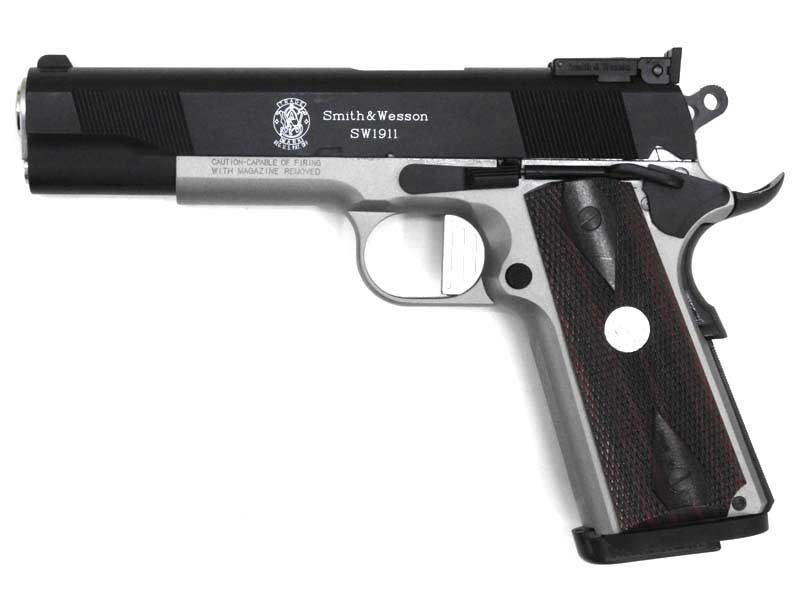 WA] S&W SW1911 DK ver.3 フレームシルバー ガスブローバック (中古)の