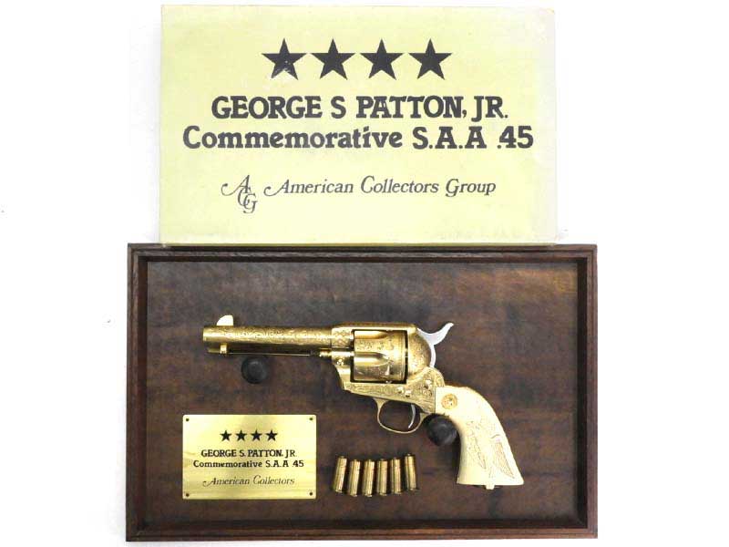 マルシン] コルト SAA.45 ジョージ・S・パットン将軍記念モデル 金属