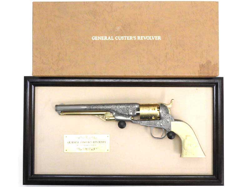 フランクリンミント] コルト M1861 Navy カスター将軍のリボルバー