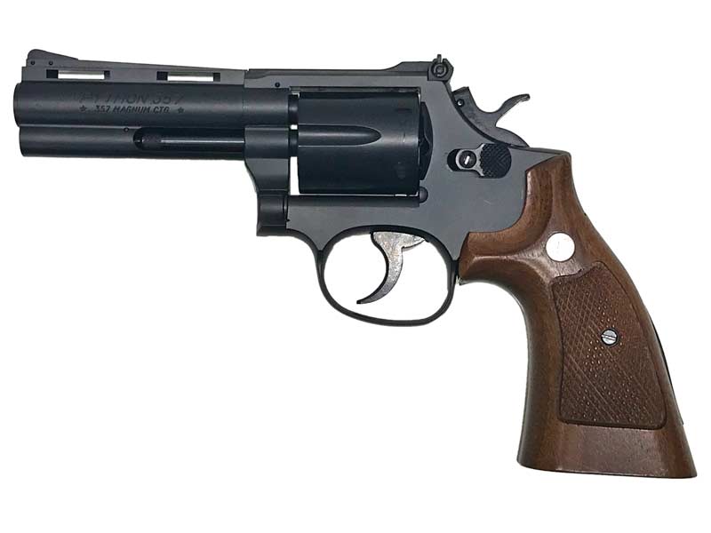 コクサイ] スマイソン 4インチ ABS No.90 発火モデルガン 木製グリップ