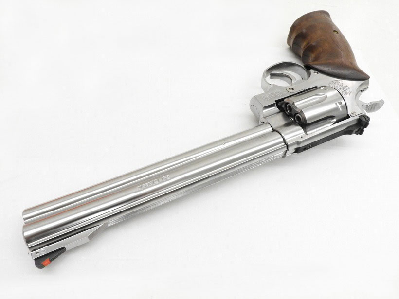 マルシン] S&W M629 クラシック シルバーABS 8-3/8インチ 木製グリップ