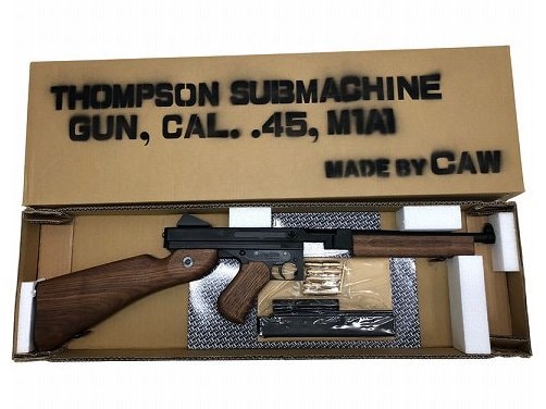 CAW] トンプソン M1A1 サブマシンガン モデルガン オイラー標準付