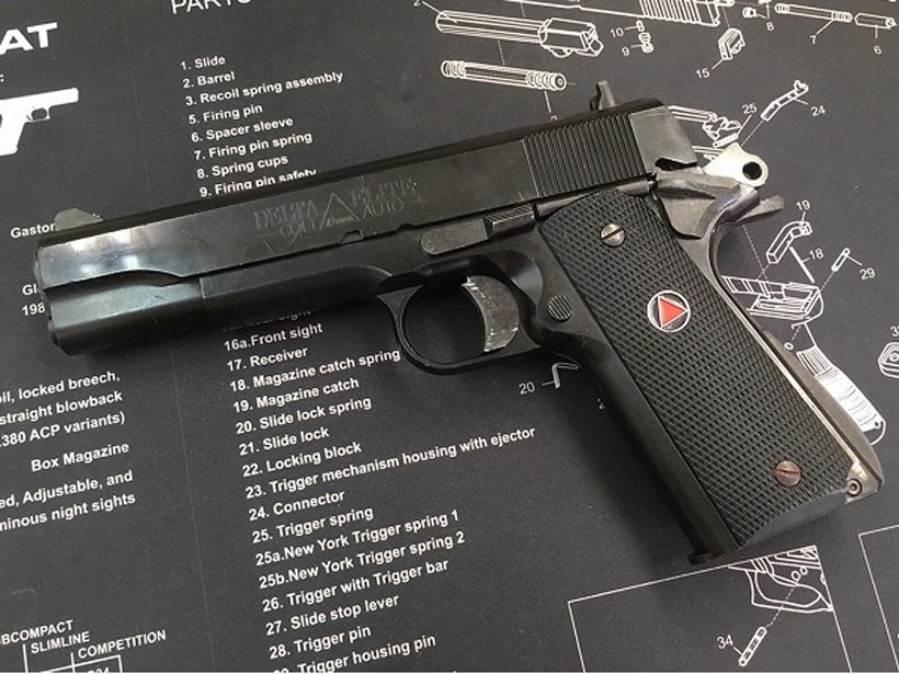 MGC] コルト デルタエリート 固定ガスガン (中古)の販売ページ