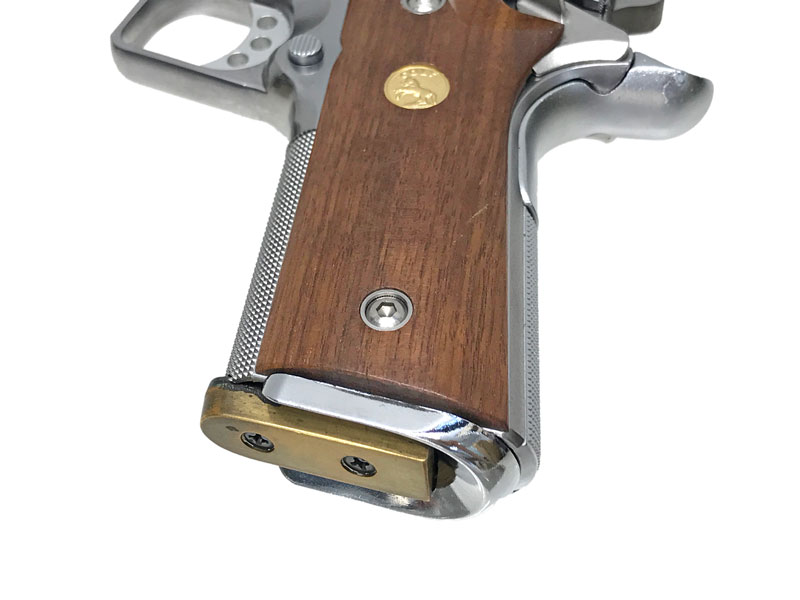 WA] ブラウンコンポ.45 オールシルバー ABS センターファイアリング