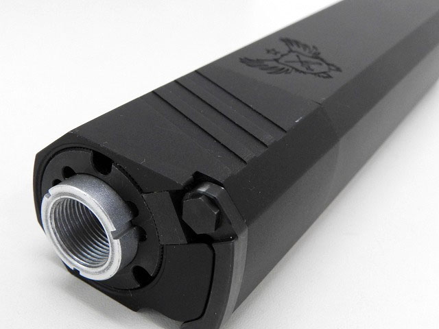 Ace1 Arms] OSP/オスプレイサプレッサー 7インチ/ 14mm正ネジ BK (未