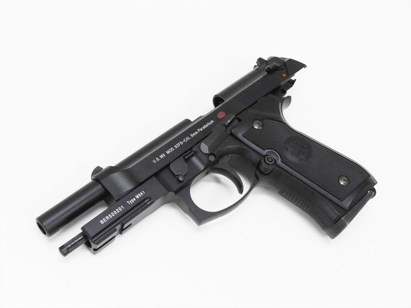 東京マルイ] M9A1 ガスブローバック 刻印スミ入れ バルブカスタム