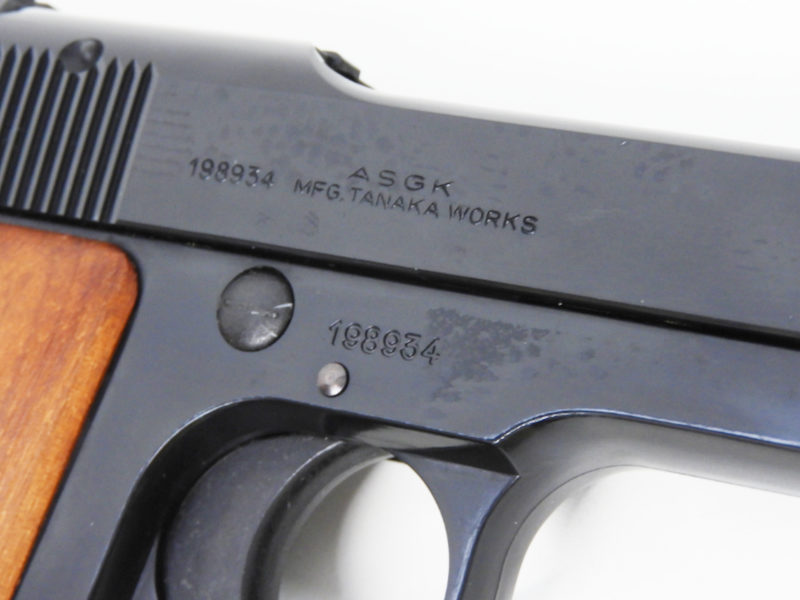 タナカ] ベレッタ M1934 ブラックABS ガスブローバック 木製グリップ