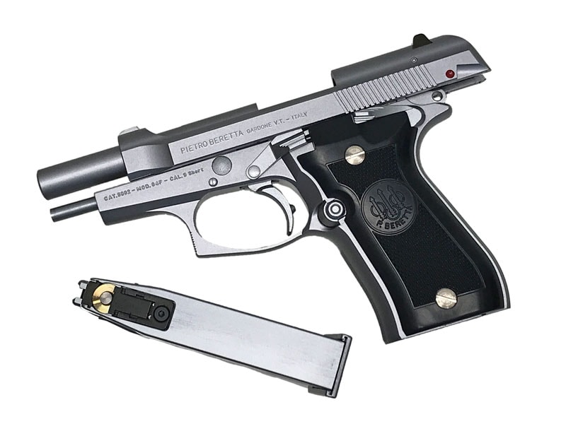 WA] ベレッタ M84FS オールシルバー HW (中古)の販売ページ｜エアガン.jp