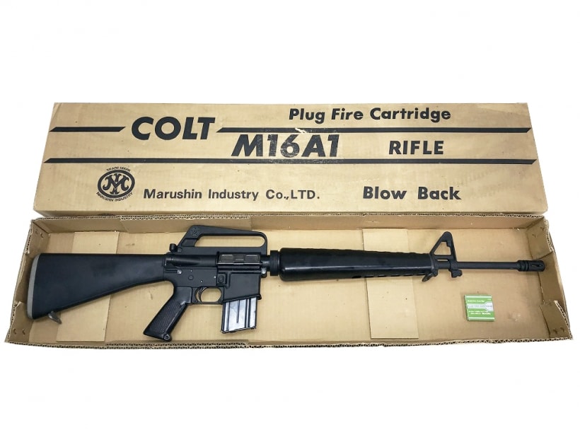 マルシン] COLT M16A1ライフル ブローバック 金属モデルガン 排莢難