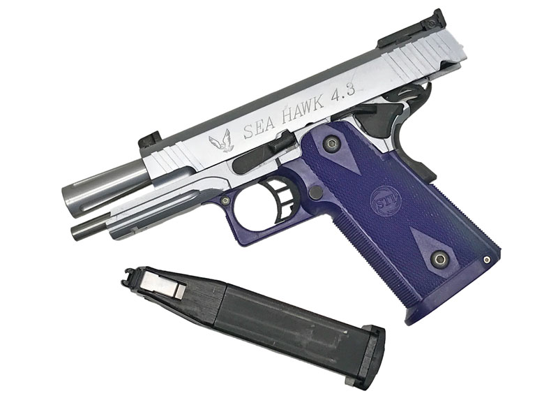 KSC] STI シーホーク4.3 シルバーリミテッド ガスブローバック