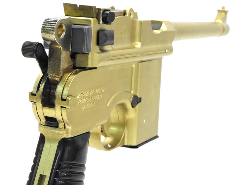 ハドソン] モーゼル M1930 発火式 smG 金属モデルガン 再塗装品 動作難