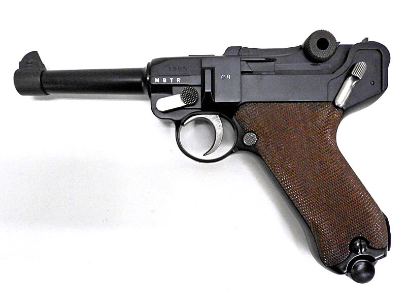 ファルコントーイ] ルガー P08 4インチ 疑似ブローバックガスガン