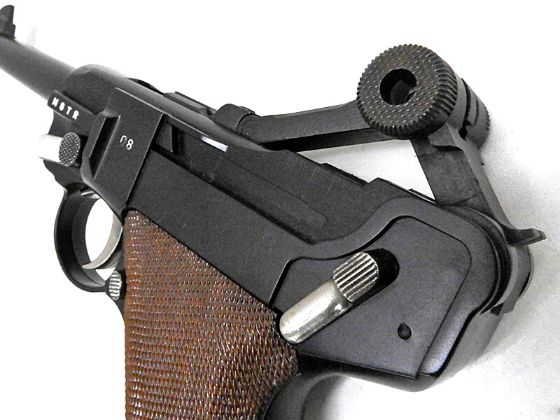 ファルコントーイ] ルガー P08 4インチ 疑似ブローバックガスガン