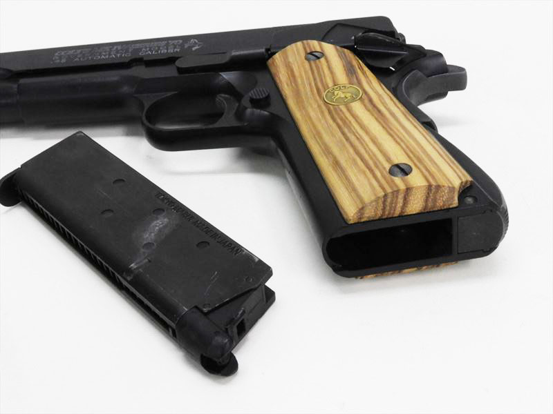 東京マルイ] M1911A1 コルトガバメント ハンマーセフティ木グリ
