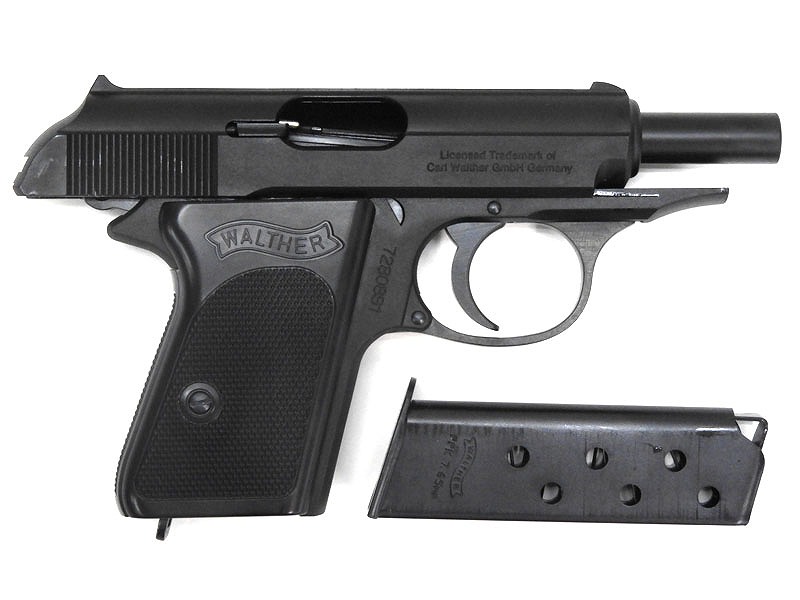 マルシン] ワルサー PPK Early 初期型 完成品 ブラックHW 発火モデル