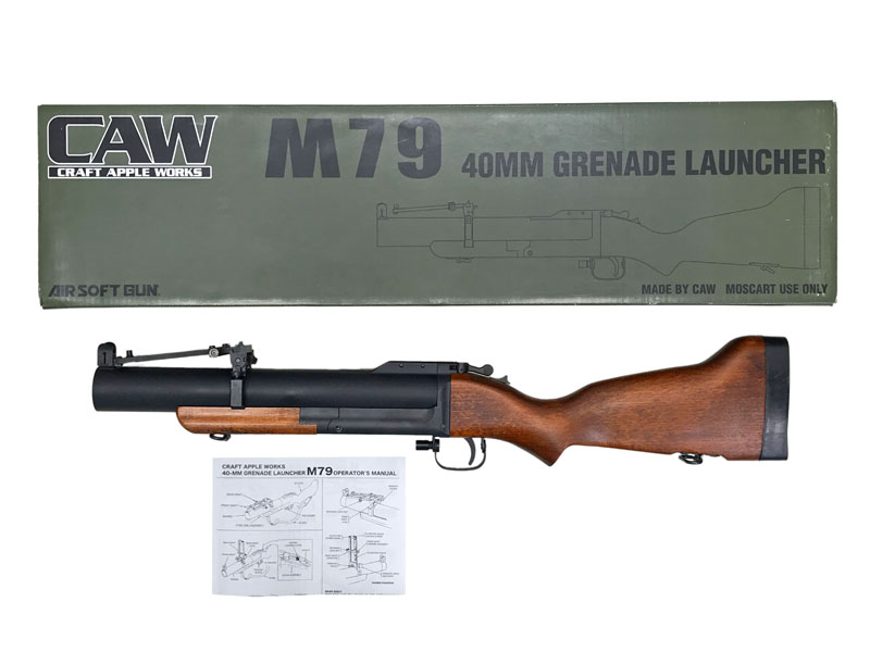 CAW] M79 ウッドストック ガスグレネード グレネードランチャー (中古