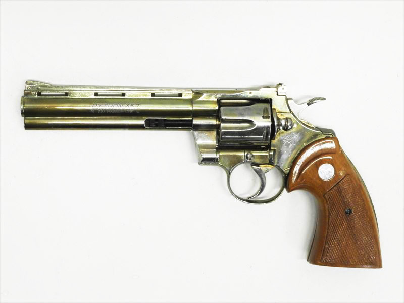 コクサイ] コルト パイソン 6インチ 旧スチールモデル SMG金属モデル