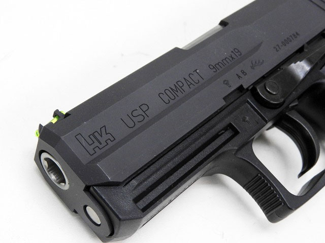 KSC] H&K USP compact DETONATOR スライド/アウターバレル ステンレス