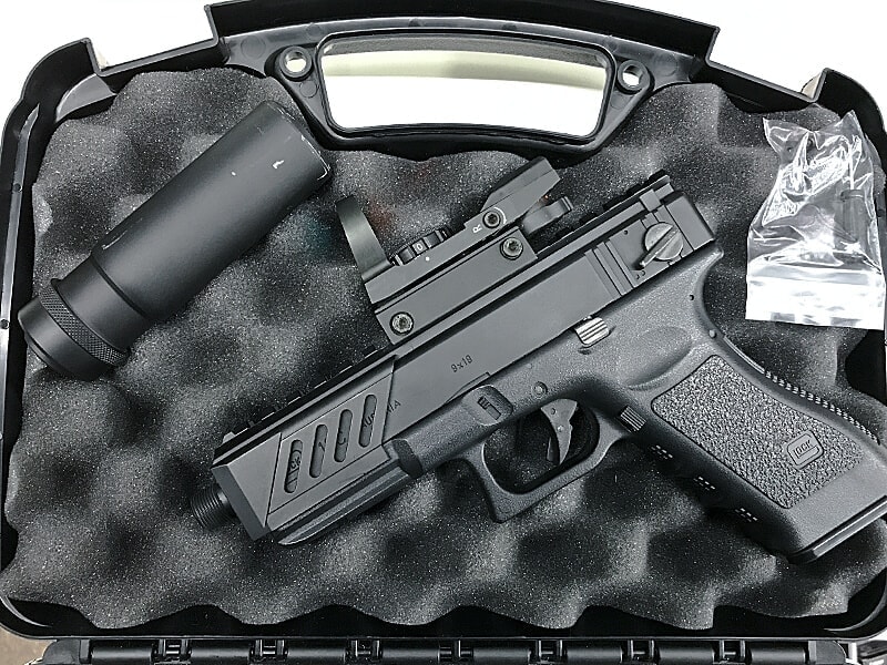 東京マルイ] グロック18C 電動ハンドガン ドットサイト&サイレンサー