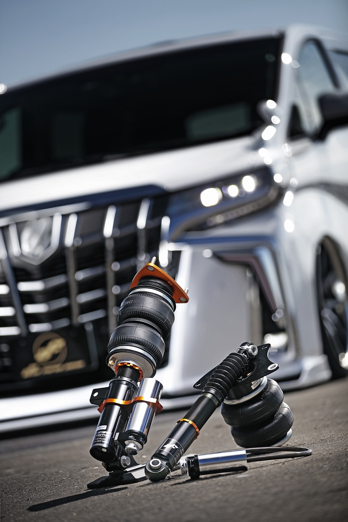 新発売＞リザーブタンク付きエアサス ダイヤモンドキット | airforce