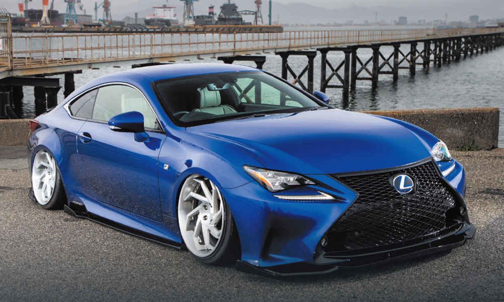 スタンスマガジン掲載＞LEXUS RC by RESPECT | airforce Suspension